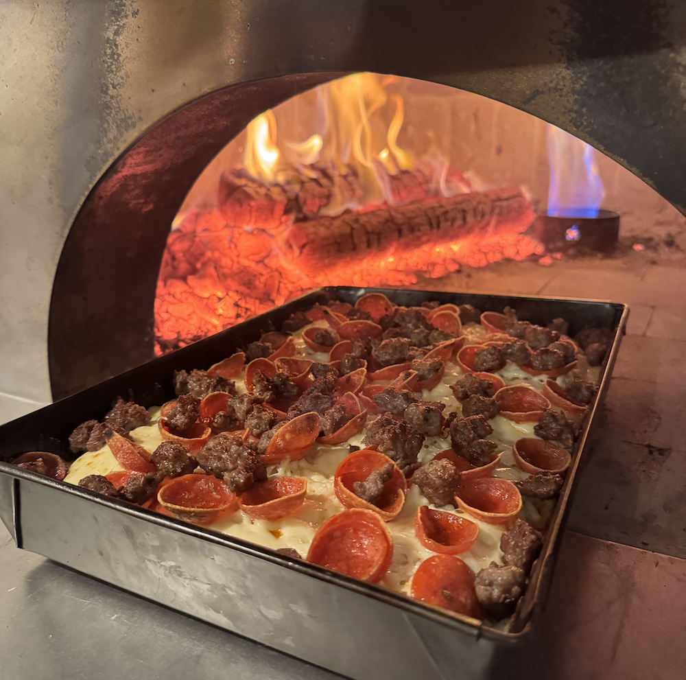 Detroit Style Pizza